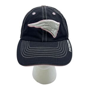 New England Patriots Corduroy Womens Cap/Hat Black/Pink Embroidered Logo NFL